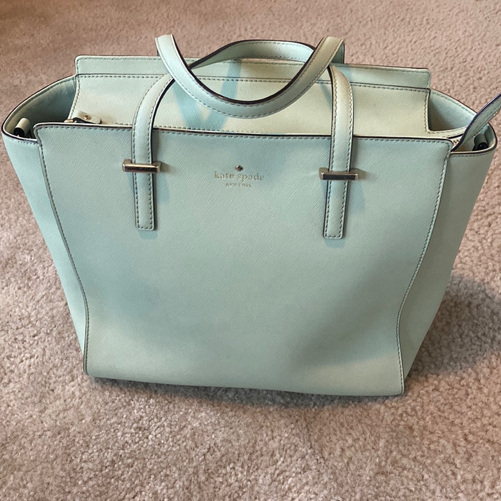Kate spade light blue purse
